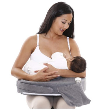 My Brest Friend Deluxe Nursing Pillow Evening Grey